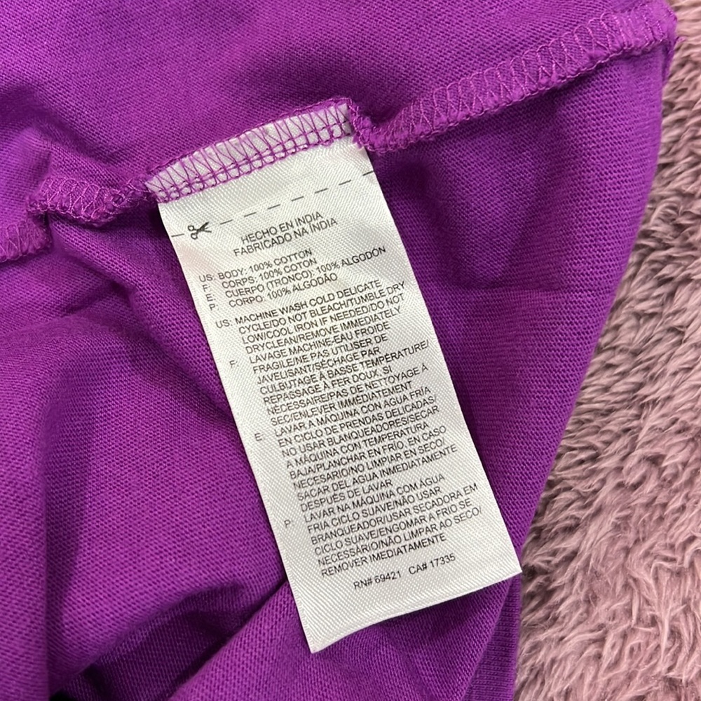 Purple Reebok Short Sleeve - Picture 4 of 4
